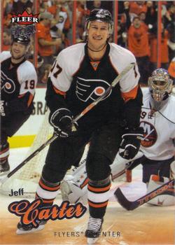 #72 Jeff Carter - Philadelphia Flyers - 2008-09 Ultra Hockey