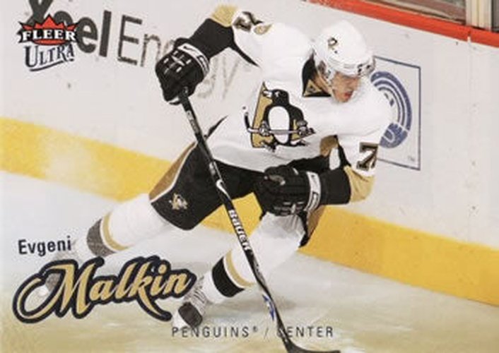 #77 Evgeni Malkin - Pittsburgh Penguins - 2008-09 Ultra Hockey