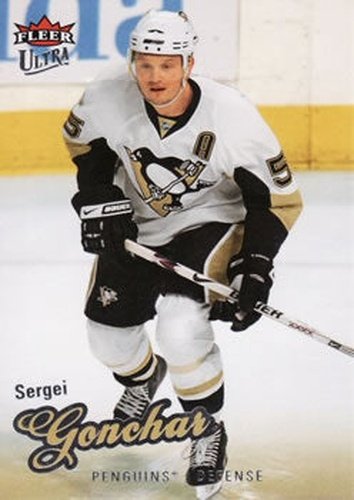 #78 Sergei Gonchar - Pittsburgh Penguins - 2008-09 Ultra Hockey