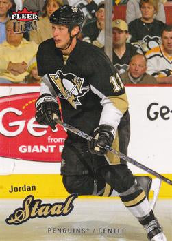 #80 Jordan Staal - Pittsburgh Penguins - 2008-09 Ultra Hockey
