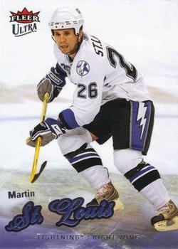 #85 Martin St. Louis - Tampa Bay Lightning - 2008-09 Ultra Hockey