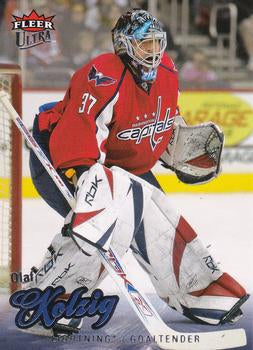 #88 Olaf Kolzig - Tampa Bay Lightning - 2008-09 Ultra Hockey