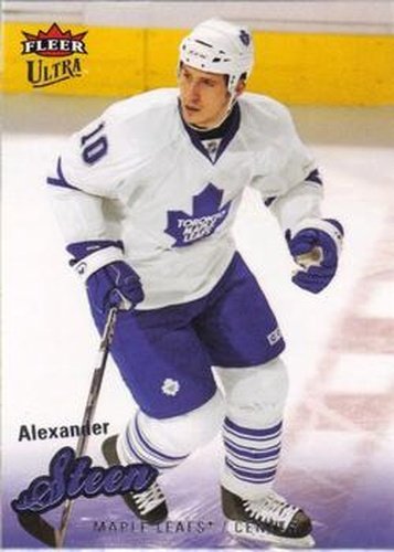#91 Alexander Steen - Toronto Maple Leafs - 2008-09 Ultra Hockey