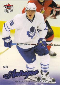 #93 Nik Antropov - Toronto Maple Leafs - 2008-09 Ultra Hockey