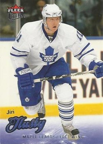 #95 Jiri Tlusty - Toronto Maple Leafs - 2008-09 Ultra Hockey