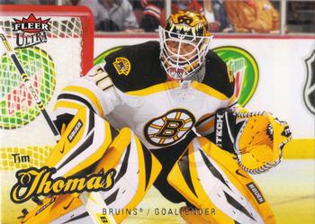 #9 Tim Thomas - Boston Bruins - 2008-09 Ultra Hockey