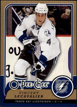 #115 Vincent Lecavalier - Tampa Bay Lightning - 2008-09 O-Pee-Chee Hockey