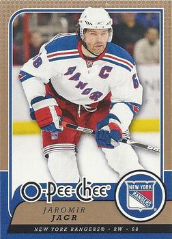 #119 Jaromir Jagr - New York Rangers - 2008-09 O-Pee-Chee Hockey