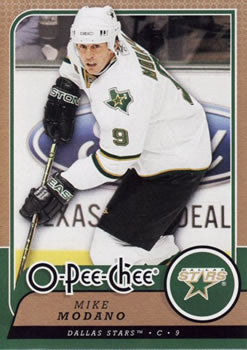 #12 Mike Modano - Dallas Stars - 2008-09 O-Pee-Chee Hockey