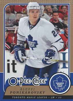 #133 Alexei Ponikarovsky - Toronto Maple Leafs - 2008-09 O-Pee-Chee Hockey