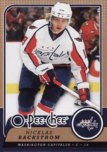 #151 Nicklas Backstrom - Washington Capitals - 2008-09 O-Pee-Chee Hockey