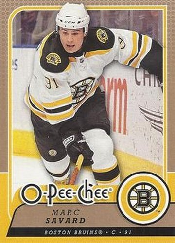 #167 Marc Savard - Boston Bruins - 2008-09 O-Pee-Chee Hockey