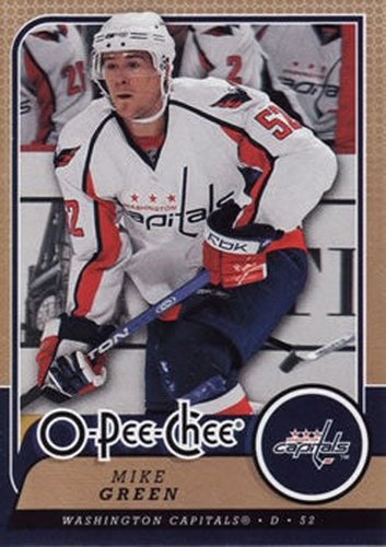 #170 Mike Green - Washington Capitals - 2008-09 O-Pee-Chee Hockey