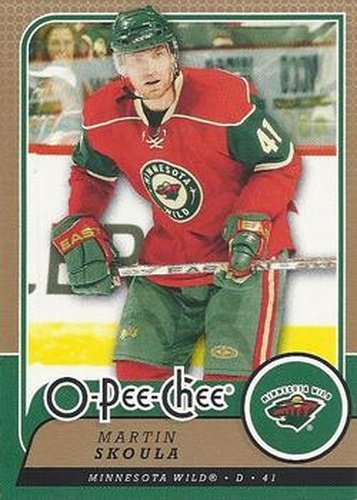 #179 Martin Skoula - Minnesota Wild - 2008-09 O-Pee-Chee Hockey
