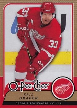 #181 Kris Draper - Detroit Red Wings - 2008-09 O-Pee-Chee Hockey