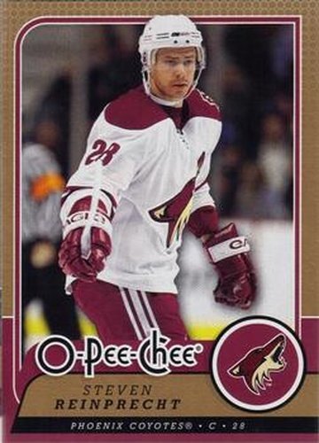 #188 Steven Reinprecht - Phoenix Coyotes - 2008-09 O-Pee-Chee Hockey