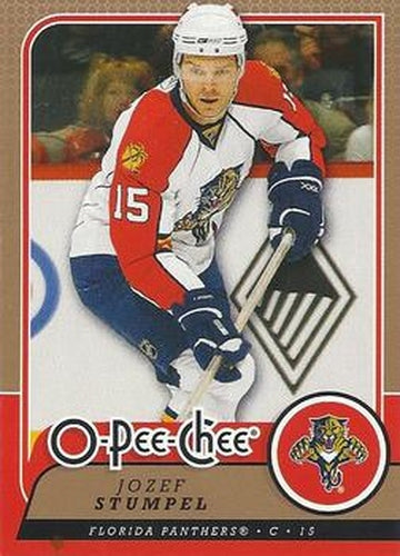 #195 Jozef Stumpel - Florida Panthers - 2008-09 O-Pee-Chee Hockey