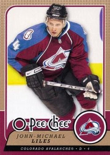 #197 John-Michael Liles - Colorado Avalanche - 2008-09 O-Pee-Chee Hockey