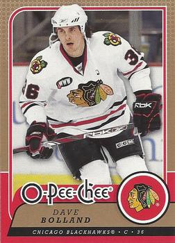 #198 Dave Bolland - Chicago Blackhawks - 2008-09 O-Pee-Chee Hockey