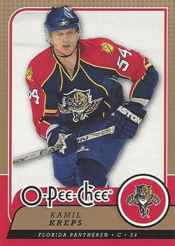 #19 Kamil Kreps - Florida Panthers - 2008-09 O-Pee-Chee Hockey