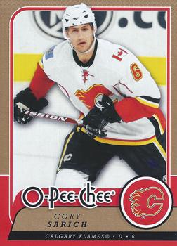 #200 Cory Sarich - Calgary Flames - 2008-09 O-Pee-Chee Hockey