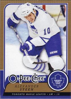 #204 Alexander Steen - Toronto Maple Leafs - 2008-09 O-Pee-Chee Hockey