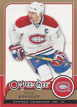 #209 Alex Kovalev - Montreal Canadiens - 2008-09 O-Pee-Chee Hockey