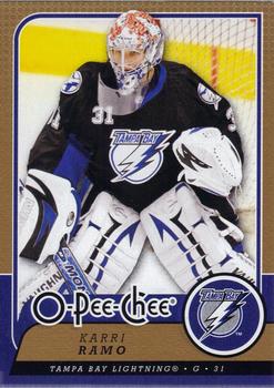 #21 Karri Ramo - Tampa Bay Lightning - 2008-09 O-Pee-Chee Hockey