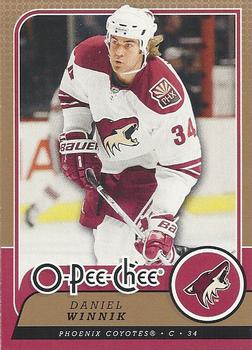 #225 Daniel Winnik - Phoenix Coyotes - 2008-09 O-Pee-Chee Hockey