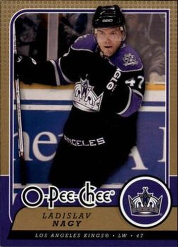 #231 Ladislav Nagy - Los Angeles Kings - 2008-09 O-Pee-Chee Hockey