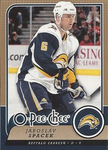 #238 Jaroslav Spacek - Buffalo Sabres - 2008-09 O-Pee-Chee Hockey