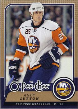 #245 Andy Sutton - New York Islanders - 2008-09 O-Pee-Chee Hockey