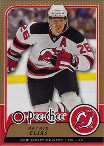 #246 Patrik Elias - New Jersey Devils - 2008-09 O-Pee-Chee Hockey