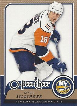 #254 Mike Sillinger - New York Islanders - 2008-09 O-Pee-Chee Hockey