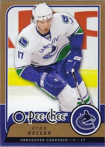 #259 Ryan Kesler - Vancouver Canucks - 2008-09 O-Pee-Chee Hockey