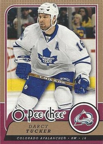 #260 Darcy Tucker - Colorado Avalanche - 2008-09 O-Pee-Chee Hockey