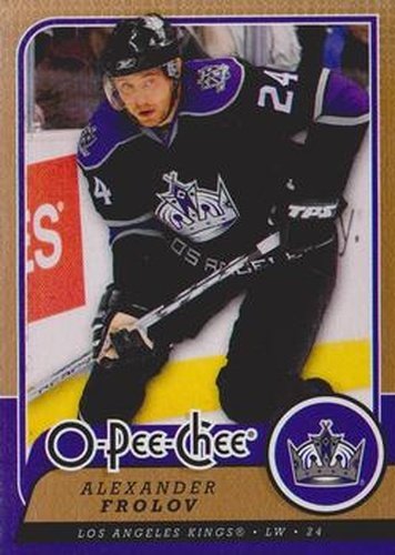 #261 Alexander Frolov - Los Angeles Kings - 2008-09 O-Pee-Chee Hockey