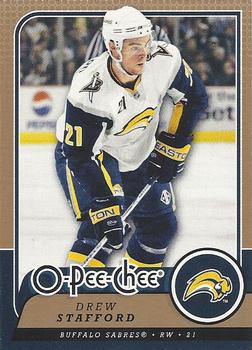 #270 Drew Stafford - Buffalo Sabres - 2008-09 O-Pee-Chee Hockey