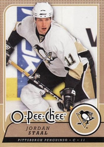 #282 Jordan Staal - Pittsburgh Penguins - 2008-09 O-Pee-Chee Hockey