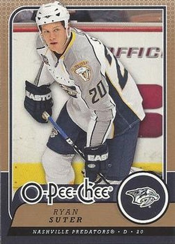 #287 Ryan Suter - Nashville Predators - 2008-09 O-Pee-Chee Hockey