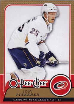 #289 Joni Pitkanen - Carolina Hurricanes - 2008-09 O-Pee-Chee Hockey