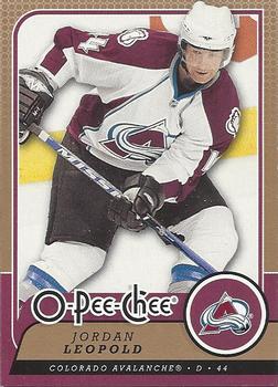 #292 Jordan Leopold - Colorado Avalanche - 2008-09 O-Pee-Chee Hockey