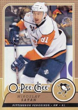 #293 Miroslav Satan - Pittsburgh Penguins - 2008-09 O-Pee-Chee Hockey