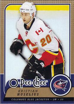 #295 Kristian Huselius - Columbus Blue Jackets - 2008-09 O-Pee-Chee Hockey