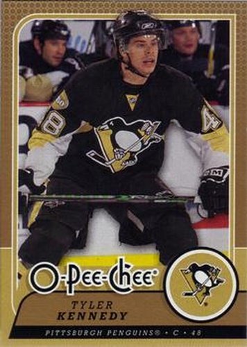 #306 Tyler Kennedy - Pittsburgh Penguins - 2008-09 O-Pee-Chee Hockey