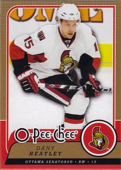 #309 Dany Heatley - Ottawa Senators - 2008-09 O-Pee-Chee Hockey