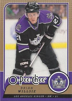 #316 Brian Willsie - Los Angeles Kings - 2008-09 O-Pee-Chee Hockey