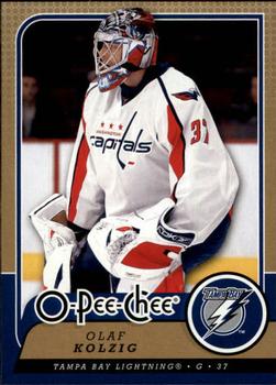 #317 Olaf Kolzig - Tampa Bay Lightning - 2008-09 O-Pee-Chee Hockey