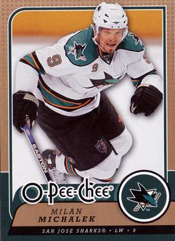 #322 Milan Michalek - San Jose Sharks - 2008-09 O-Pee-Chee Hockey