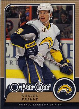 #353 Daniel Paille - Buffalo Sabres - 2008-09 O-Pee-Chee Hockey